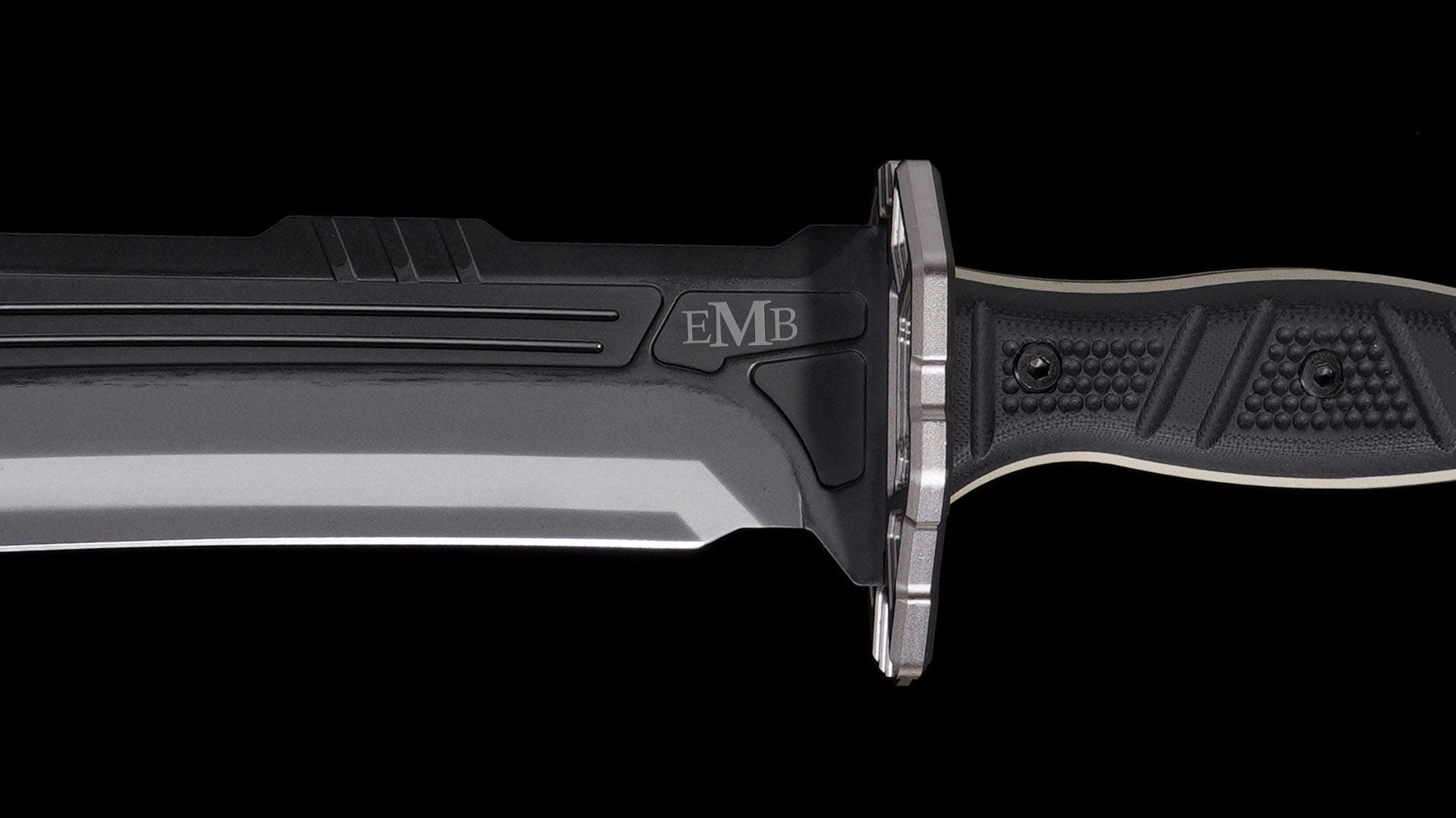 Eclipse, Personalized Engraved Bushcraft Knife, Gift for Outdoor Enthusiasts, Camping Gear, Military Graduation Commemorative, Survival, Hunting