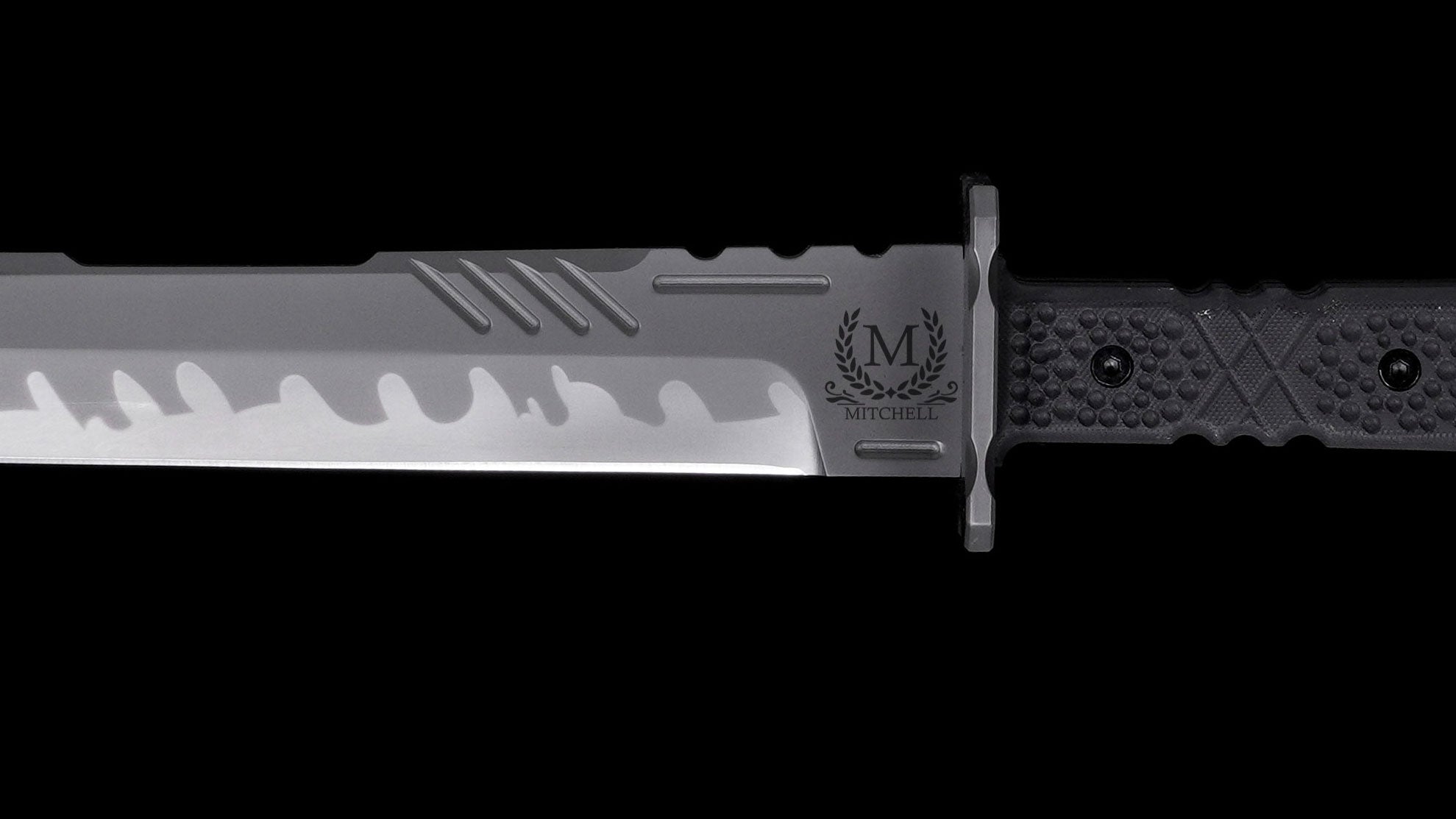 Ravage, Personalized Engraved Bushcraft Knife, Gift for Outdoor Enthusiasts, Camping Gear, Military Graduation Commemorative, Survival, Hunting